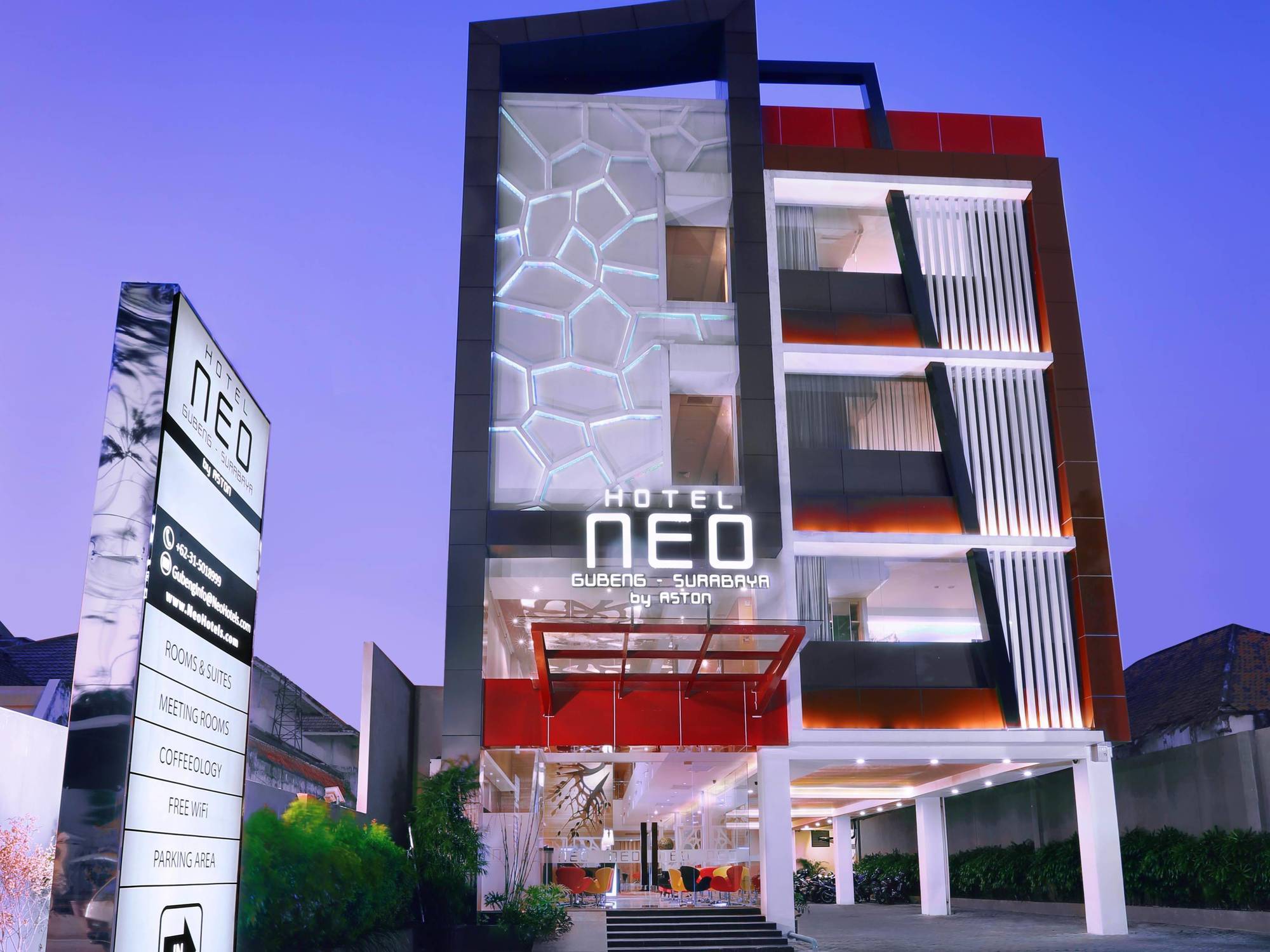 Hotel Neo Gubeng By Aston Surabaya Buitenkant foto